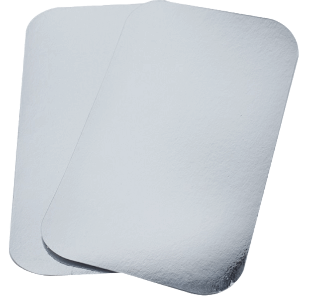 No6A Standard Poly Foil Container Lid 1x500pcs