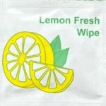 Small Wet Wipes Lemon