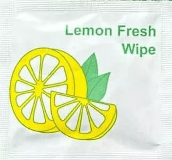 Small Wet Wipes Lemon