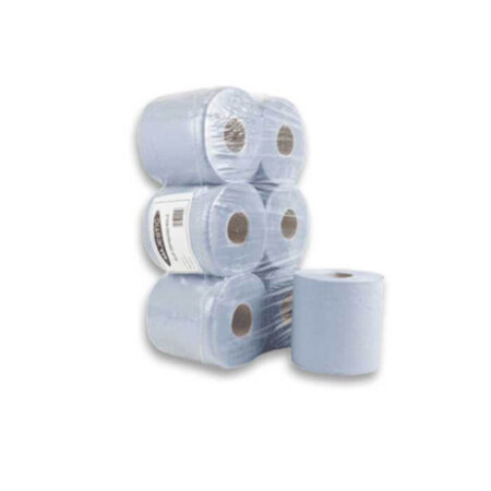2 PLY Recycled Blue Premium Centrefeed
