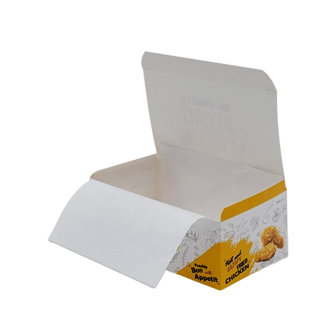 FC3 White Large Plain Paper Liner 1x1000pcs
