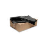 Black Bin Bags Heavy Duty (Compactor) 140Ltr 1x100pcs