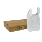 White Small Vest Carrier Bags