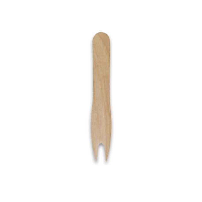 Wooden Mini Forks Waxed Wooden Mini Forks