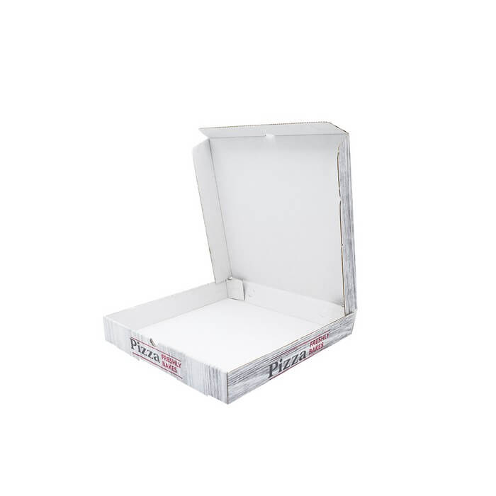 12" Printed White Full Colour Pizza Boxes (1x50pcs) - Image 3