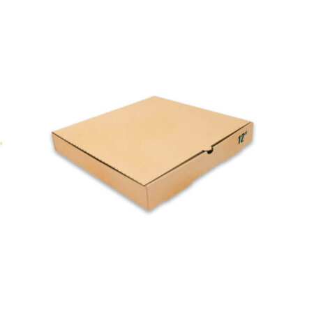 12 Inch Brown Plain Pizza Boxes