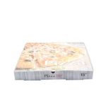 15" Printed White Full Colour Pizza Boxes (1x50pcs)