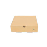 7" Brown Plain Pizza Boxes 1x100pcs - Image 2