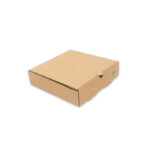 7 Inch Brown Plain Pizza Boxes 1x100pcs