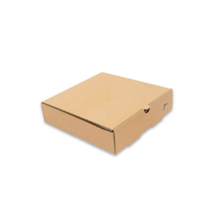 7 Inch Brown Plain Pizza Boxes 1x100pcs