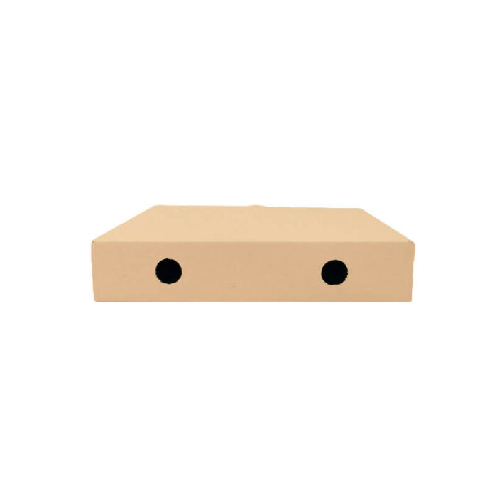 9" Brown Plain Pizza Boxes 1x100pcs - Image 3