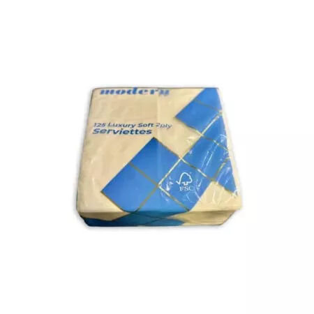 2ply Luxury Serviette/Tissue/Napkins soft 40cmx40cm 1/8 fold (2000)