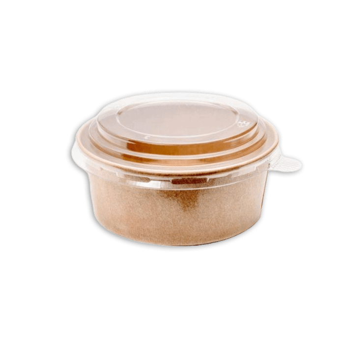 750ml Kraft Paper Bowl Lid 1×300 750ml Kraft Paper Bowl Lid 1x300pcs