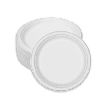 Plate Bagasse 1x500pcs