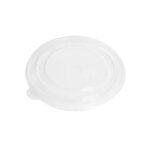 1000ml Karft Round bowl PP (Hot Food) Lid