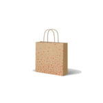 Medium Kraft Bag/ Red Pictures [300x250x140mm] (a pack of 250)